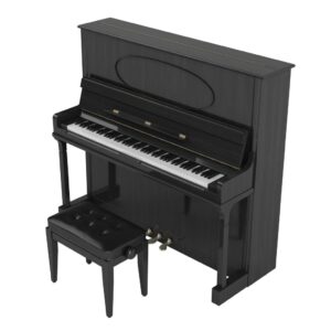 Czarne pianino